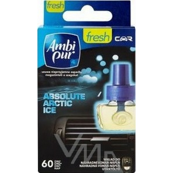 Ambi Pur Car Absolute Arctic Ice náplň do osvěžovače vzduchu 7 ml