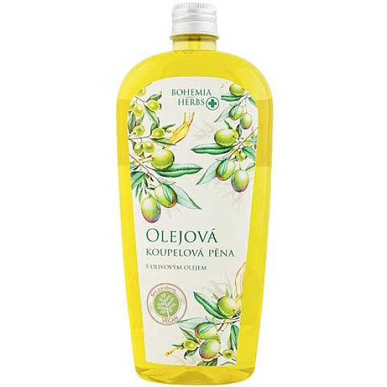 Bohemia Gifts Olivový olej koupelová pěna 500 ml