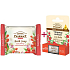 Green Pharmacy Vitamins Cocktail - Vitamíny z brusinek a jojobový olej balzám na rty 2 x 3,6 g + Plody kustovnice a Mandlový olej toaletní mýdlo 100 g, kosmetická sada