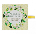 Heathcote & Ivory Neroli & Lime Leaves hydratační toaletní mýdlo v dárkovém balení 175 g