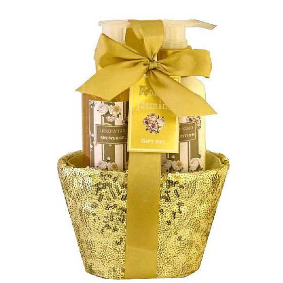 Salsa Collection Pivoňka a Jasmín sprchový gel 150 ml + tělové mléko 150 ml 2 dílný set