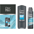 Dove Men + Care Clean Comfort sprchový gel 250 ml + antiperspirant deodorant sprej 75 ml, kosmetická sada pro muže