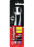 Colgate High Density Charcoal měkký zubní kartáček 2 kusy, duopack