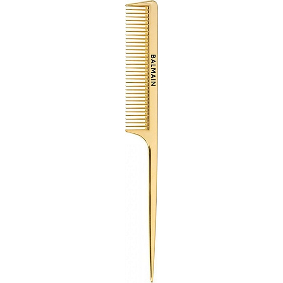Balmain Golden Tail Comb profesionální tupírovací hřeben na vlasy