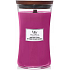 WoodWick Wild Berry & Beets - Lesní ovoce a řepa vonná svíčka s dřevěným knotem a víčkem sklo velká 609,5 g