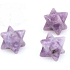 Lepidolit merkaba hmatka z přírodního kamene 13 mm,1 kus, amulet sportovců