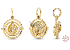 Charm Sterlingové stříbro 925 Harry Potter - Otáčecí obraceč času, přívěsek na náramek