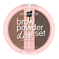 Essence pudr na obočí duo set 02 Medium 1,8 g