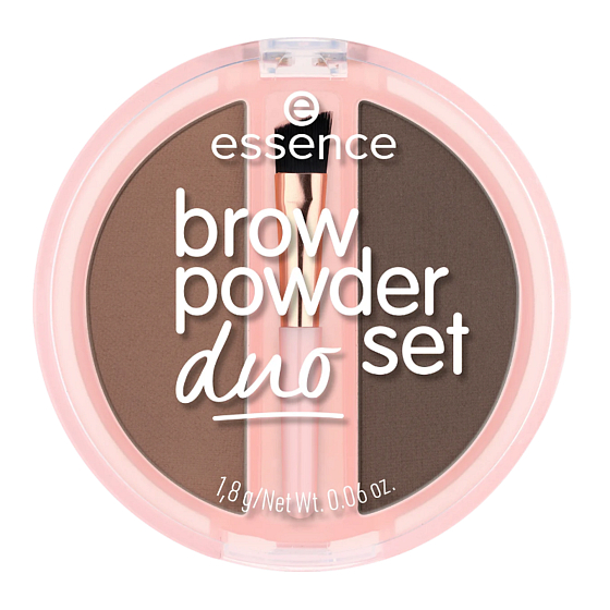Essence pudr na obočí duo set 02 Medium 1,8 g