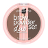 Essence pudr na obočí duo set 02 Medium 1,8 g
