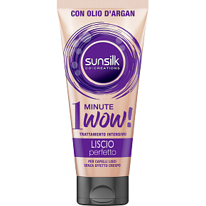 Sunsilk maska pro hladké vlasy Liscio Perfetto 1 Minute Wow, 180 ml Sunsilk maska pro hladké vlasy Liscio Perfetto 1 Minute Wow, 180 ml