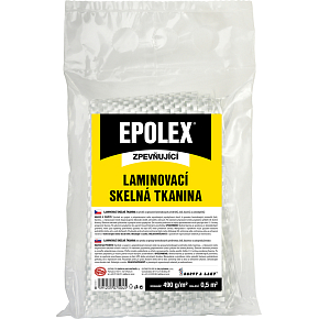Epolex 490 g/m² laminovací skelná tkanina, 0,5 m² Epolex 490 g/m² laminovací skelná tkanina, 0,5 m²