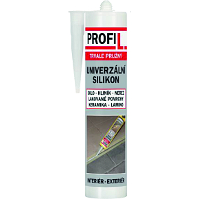 Profil univerzální silikon, čirý, 310 ml