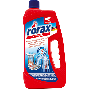 Rorax 2v1 gelový čistič odpadů, 1 l