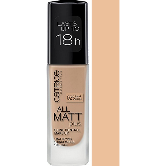 Catrice All Matt Plus Shine Control make-up 025 Sand Beige 30 ml