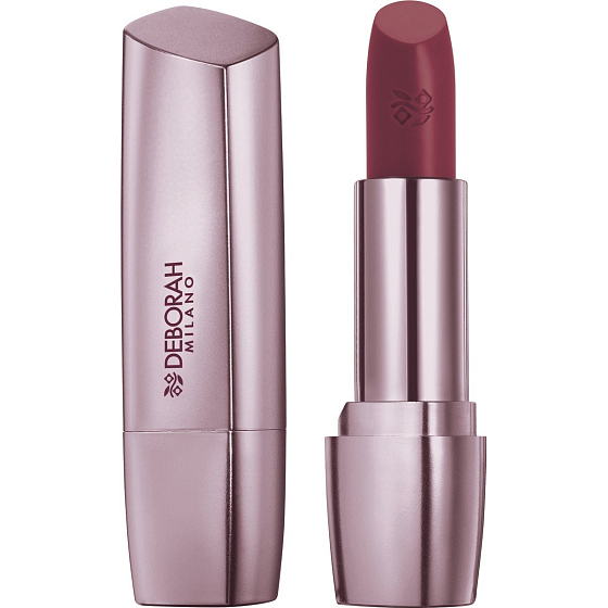 Deborah Milano Red Shine Lipstick rtěnka 12 Deep Purple 2,8 g