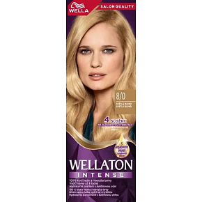 Wella barva na vlasy Wellaton Intense 8/0 světlá blond, 110 ml Wella barva na vlasy Wellaton Intense 8/0 světlá blond, 110 ml