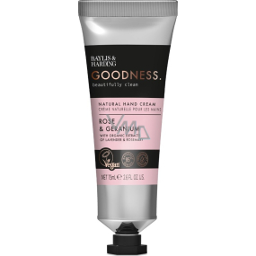 Baylis & Harding Růže a Muškát vyživující krém na ruce 75 ml