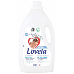 Lovela Baby Bílé prádlo Hypoalergenní, jemný tekutý prací přípravek 32 dávek 2,9 l