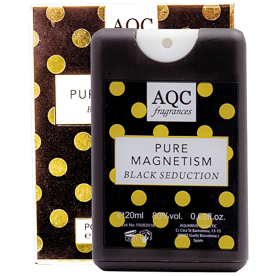 AQC Fragrances Pure Magnetism Black Seduction toaletní voda pro ženy 20 ml
