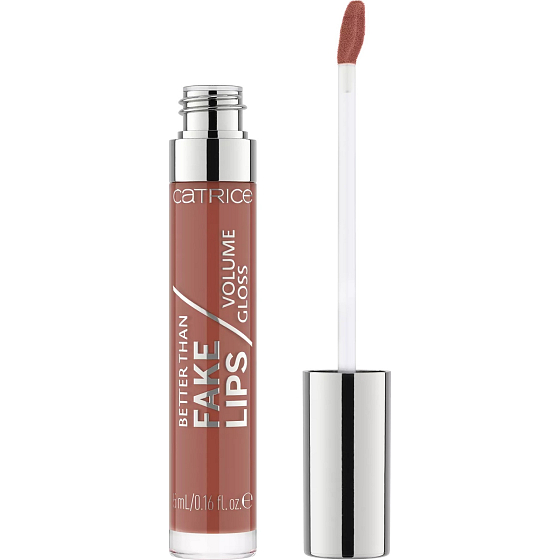 Catrice Better Than Fake Lips lesk na rty 080 Boosting Brown 5 ml