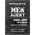 Dermacol Men Agent slupovací pleťová maska pro muže 2 x 7,5 ml