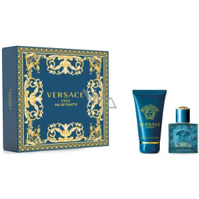 Versace Eros pour Homme toaletní voda 30 ml + sprchový gel 50 ml, dárková sada pro muže