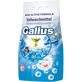 Gallus prací prášek Universal, 130 dávek, 8,45 kg