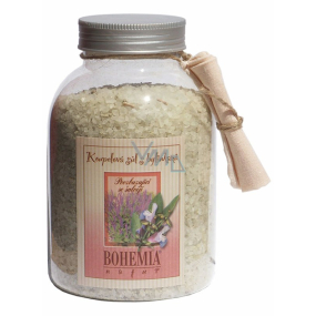 Bohemia Gifts Šalvěj s bylinkami povzbuzující sůl do koupele 1,2 kg