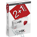 Kotex Super tampony 3 x 16 kusů 2 + 1 balení 48 kusů