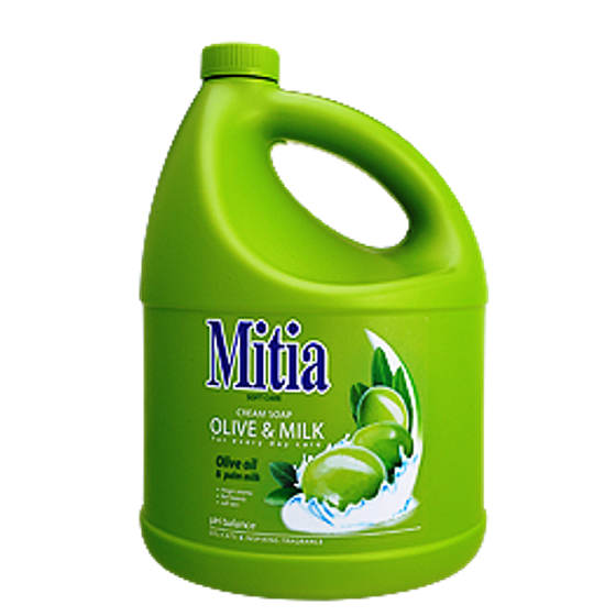 Mitia Olive & Milk tekuté mýdlo 5 l