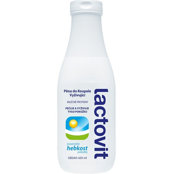 Lactovit Original Vyživující pěna do koupele 650 ml