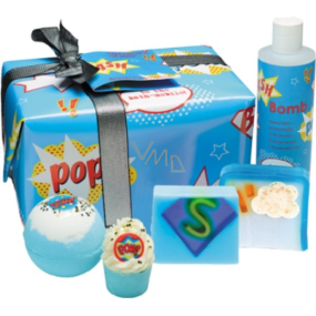 Bomb Cosmetics Superhrdina - Superheros Saviour mix balistiků a mýdel 5 kusů 500 g, kosmetická sada
