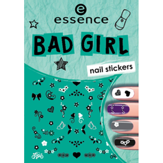 Essence Nail Art Bad Girl nálepky na nehty 02 1 aršík