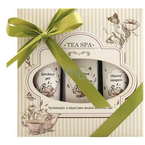 Bohemia Gifts Tea Spa koupelová lázeň 250 ml + sprchový gel 200 ml + šampon na vlasy 200 ml, kosmetická sada