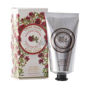 Panier des Sens Červený tymián luxusní hydratační krém na ruce 75 ml