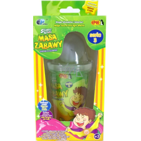 Joker Slimy Sliz se svítící a hrací kuličkou žlutý 140 g