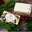 English Soap Zimní ovoce vánoční přírodní parfémované toaletní mýdlo s bambuckým máslem 190 g