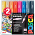 Posca Univerzální sada akrylátových popisovačů 0,7 - 1 mm Summer letní barvy 8 kusů PC-1M