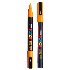Posca Univerzální akrylátový popisovač 0,9 - 1,3 mm Jasně žlutá PC-3M