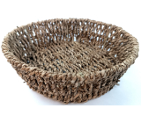 Body Basics Košík dekorativní kulatý mořská řasa 23 x 7 cm