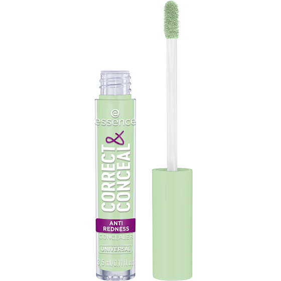 Essence Correct & Conceal korektor pro začervenání 100 Universal 3,5 ml
