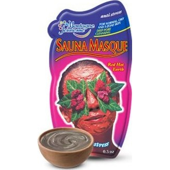 Montagne Jeunesse Red Hot Earth saunovací pleťová maska 15 g