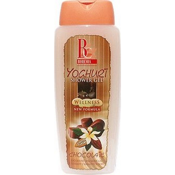 Bohemia Gifts Čokoláda jogurtový sprchový gel 300 ml