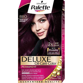 Schwarzkopf Palette Deluxe barva na vlasy 880 Tmavě fialová 115 ml