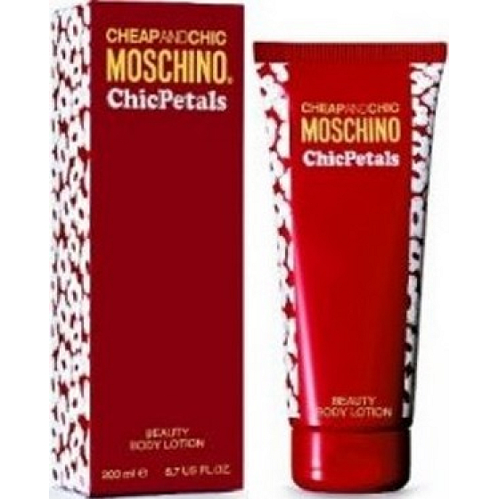 Moschino Cheap And Chic Chic Petals tělové mléko pro ženy 200 ml