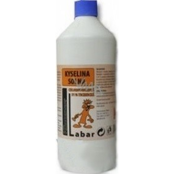 Labar Kyselina solná chlorovodíková 31% technická 2 l