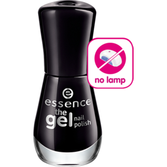 Essence Gel Nail lak na nehty 46 black is back 8 ml
