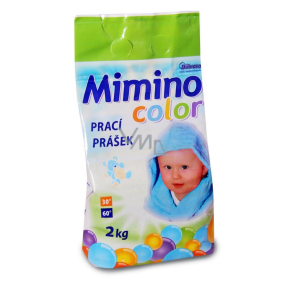 Mimino Color prací prášek na barevné prádlo pro děti 2,4 kg