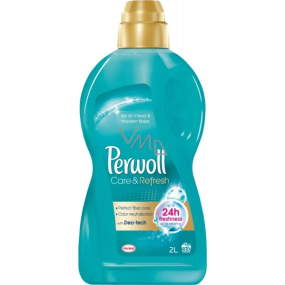 Perwoll Care & Refresh prací gel na syntetické a směsné textilie, zachycuje a neutralizuje nežádoucí pachy přímo v látce 33 dávek 2 l